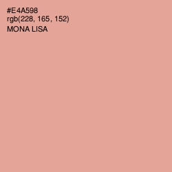 #E4A598 - Mona Lisa Color Image
